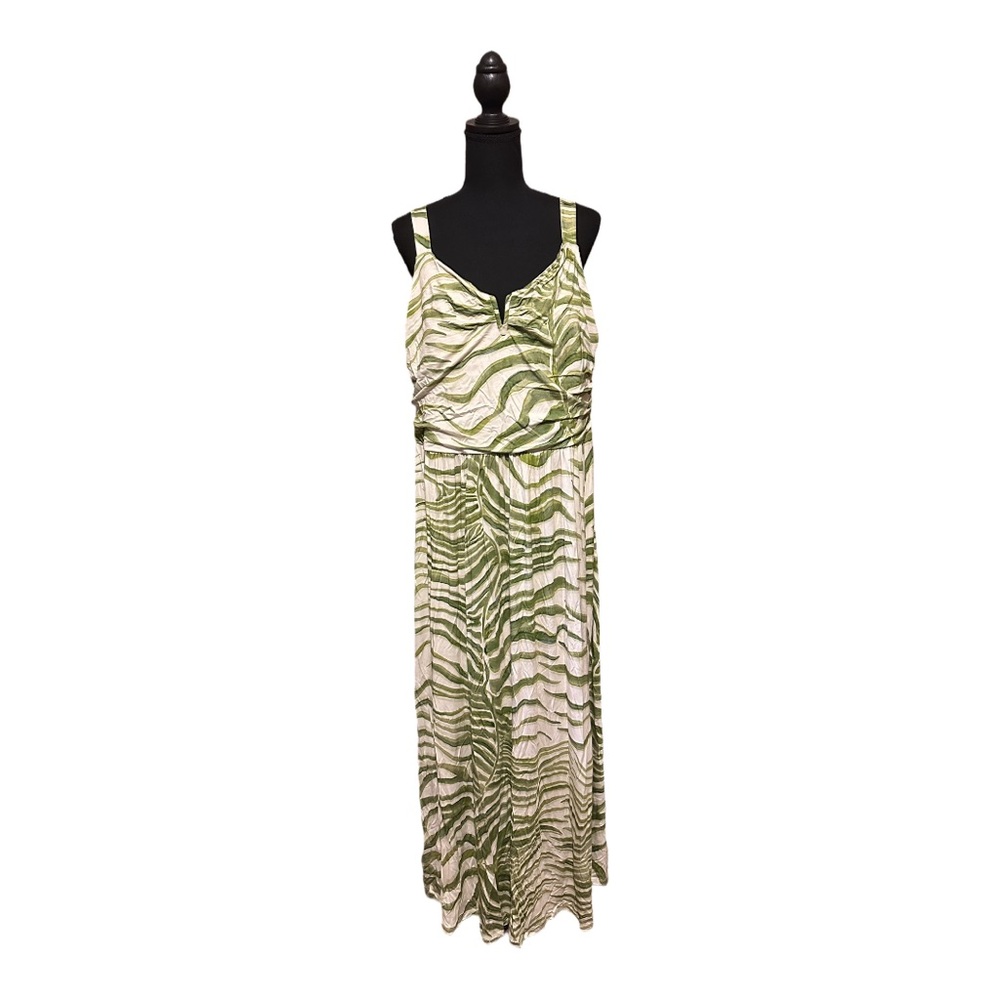 NWT Soma Soft Jersey V Wire Maxi Dress withh Built-in Bra